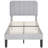 Upgraded Velvet Upholstered Platform Bed with Adjustable Headboard, Reinforced & Quiet Design, No Box Spring Needed, Sturdy Wood Slat Support, Easy Assembly-1138167105-1115971809