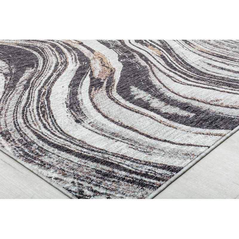 Tapis gris Celestia, Rectangle 2 pi 6 po x 4 pi