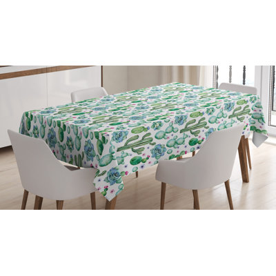 Cactus Dining Room Kitchen Tablecloth