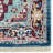 Crayton Machine Made Polyester Area Rugs - Red Color, Oriental Design, Low Pile Machine Made Area Rugs for Living Room, Bed Room-33070351