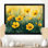 Iriyana Golden Hour Poppies In Summer V - coquelicots, art mural sur toile