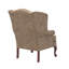 Fauteuil à oreilles en chenille de 35 po de large Akela