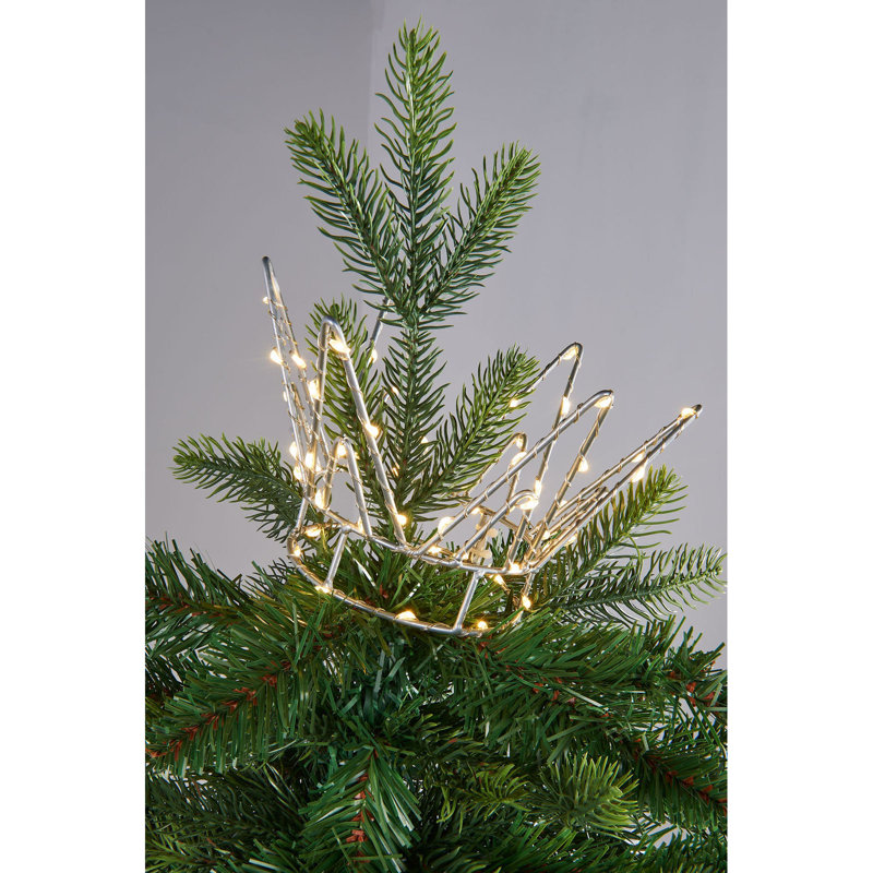 10.414cm Metal Lighted Tree Topper