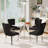 Round Dining Table Set for 4-438386207-461256167