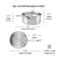 Probond® Luxe 2-quart Professional Clad Stainless Steel Saucepan With Lid-1074071916