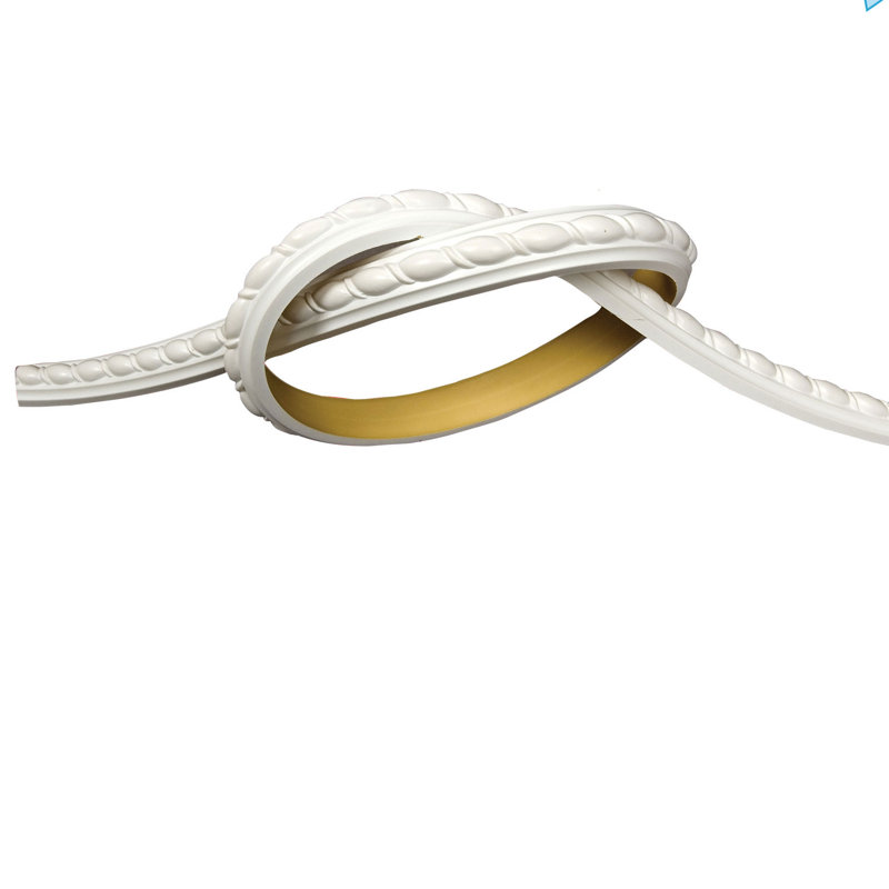 White Primed Polyurethane Flexible Wall Panel Moulding