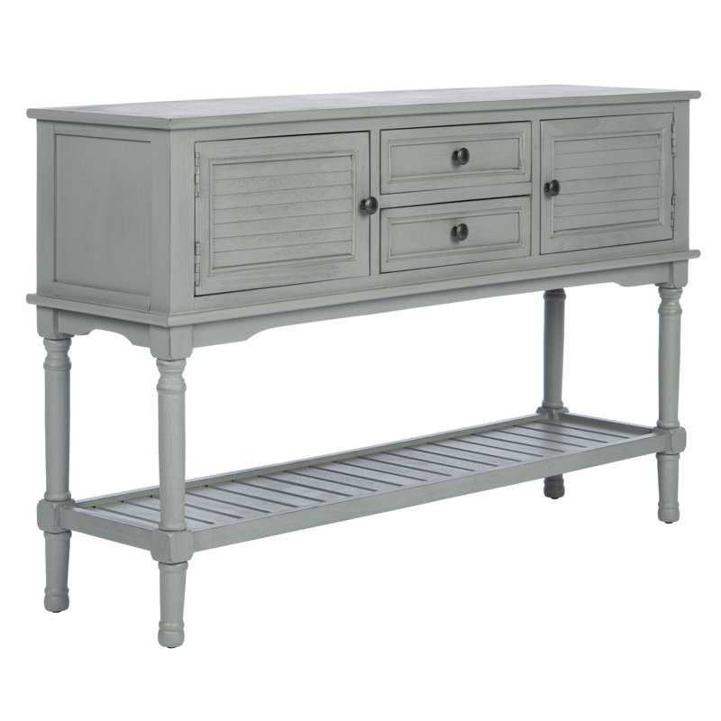 Ulla 47.3'' Console Table, Distressed Gray