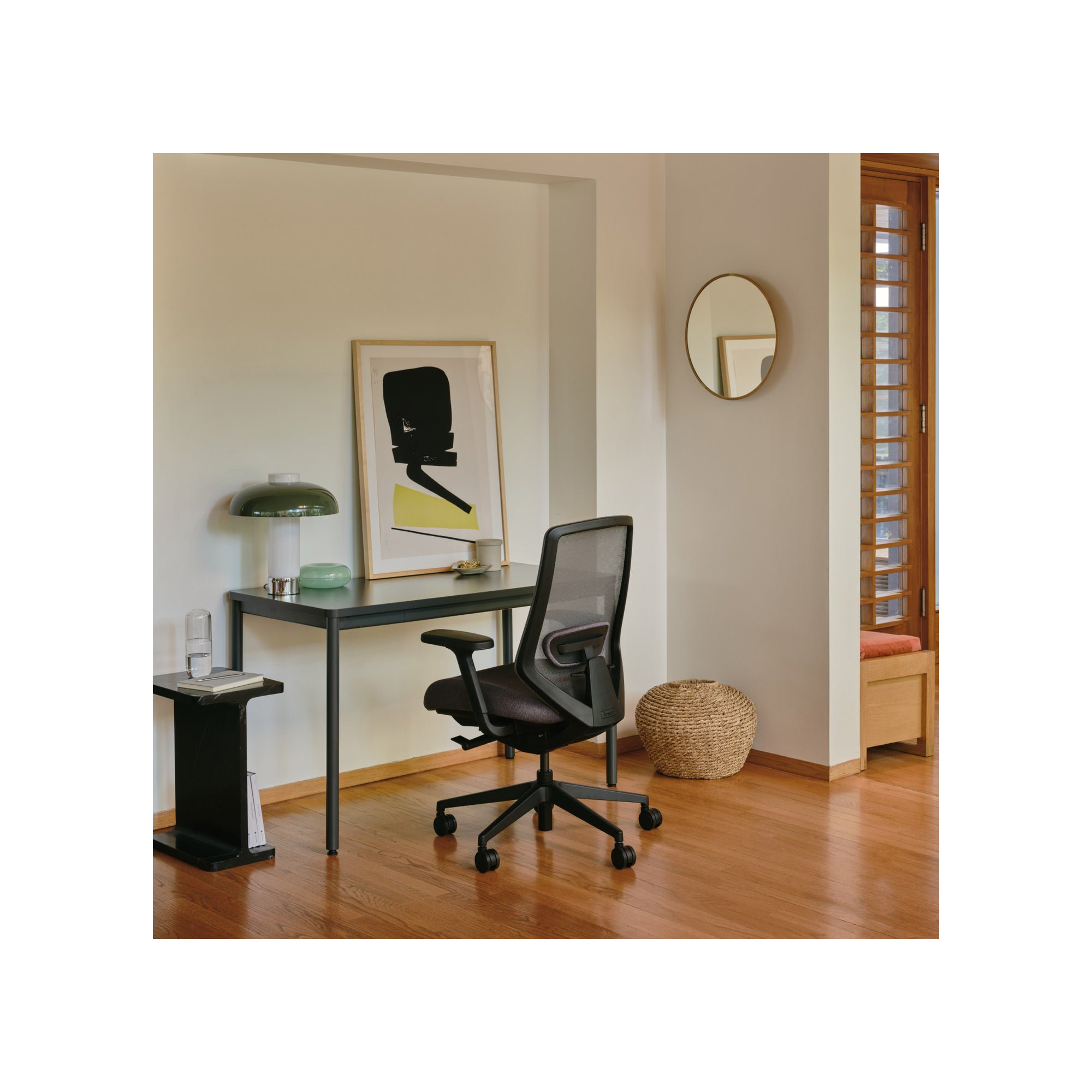 Ergonomic Chair Pro - Fabric, Black, Boulder