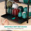 Shruti Stainless Steel Two Tier Dish Rack