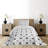 Skull Polyester Geometric Shapes Coverlet-847564881