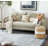 Marrakech Ivory Drift Hand-Knotted Contemporary Transitional Wool 5'6" x 9' Area Rug
