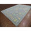 Tapis 100% laine noué à la main 12 pi 2 po x 18 pi gris tissé à la main Oushak 72819501CD3043FF9BCDAE70FA7B8ECB