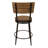 Walter Swivel Counter Stool with Metal Frame