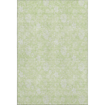 Premium Machine Washable Prisco Aloe Rug