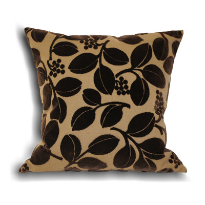 Cherries Floral Square Cushion