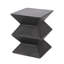 Table d'appoint d'extérieur en béton léger