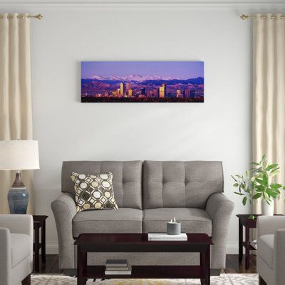 Denver, Colorado - reproduction de photo panoramique sur toile tendue
