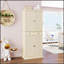 Armoire de rangement en rotin à 4 portes avec 1 tiroir et 4 tablettes réglables, durable et imperméable pour une utilisation extérieure