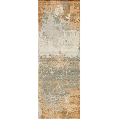Whimsical R Handmade Wool Abstract Area Rug