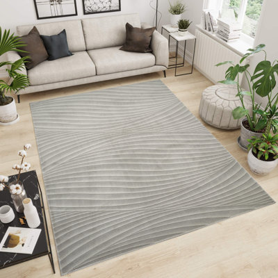 Tapis à motif abstrait de la collection Omari