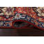 Tapis de couloir rouge Heriz Serapi