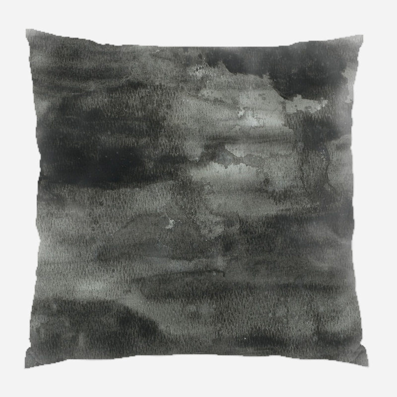 Housse et insert de coussin d'extérieur Mudge, Intérieur, Microsuède