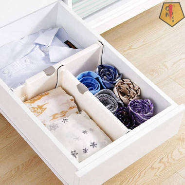 Household Drawer Storage Drawer Dividers Adjustable Drawer