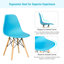 Chaise d'appoint moderne avec pieds en bois-564973927