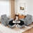 Upholstered Accent Chair-1500822332