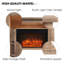 LIPSON FLAMME Electric Fireplace-1193843580-1193843582