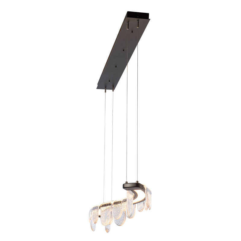 Riverbed LED Pendant - Bronze, Oil Rubbed Bronze