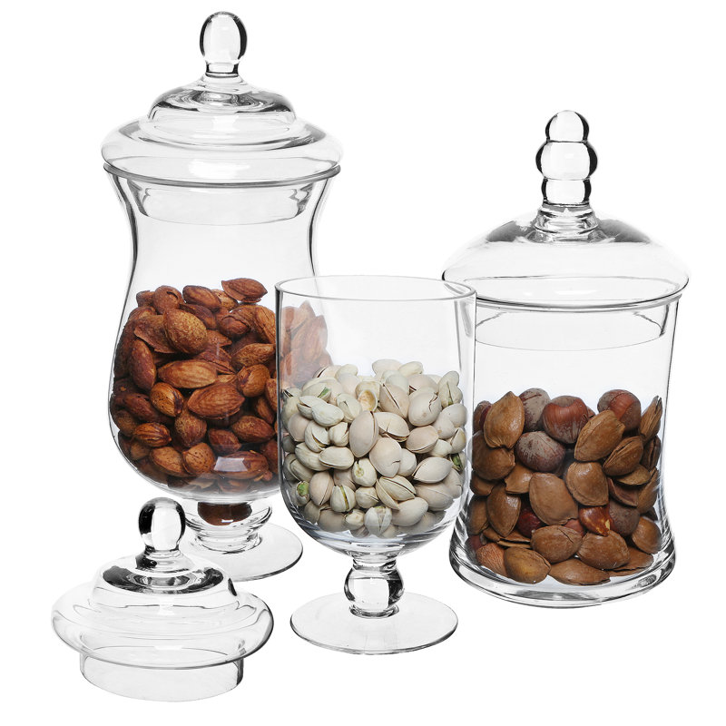 Glass Jar - Set of 3