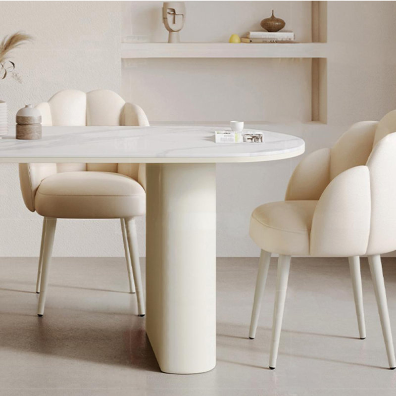 Table de salle à manger Simple French Rock, H 29,52 po x L 62,99 po x l 31,49 po