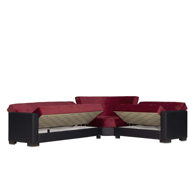 Canapé modulaire rembourré avec rangement PrimeNest NimbusFlow