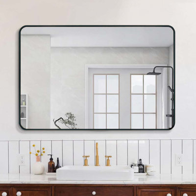 Miroir mural mural 30 x 40 pouces pour salle de bain