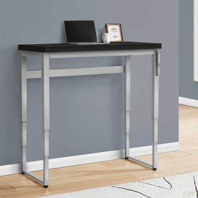 Bureau d'ordinateur, bureau personnel, debout, réglable, travail, ordinateur portable, métal, stratifié