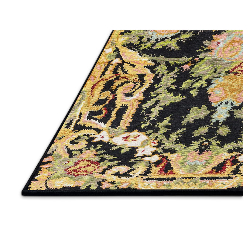 Abstract Indoor Rug, Rectangle 4' x 6'