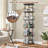 Rotating Bookshelf 5 Tier, Spinning Bookcase, Tall Narrow Bookcase Display Bookshelf, Small Space Rotating Bookshelf Tower For Bedroom, Living Room, Home, Office,Brown-623096193
