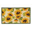 Indoor/Outdoor Sunflower Hooked Polypropylene Accent Rug 24"x42"