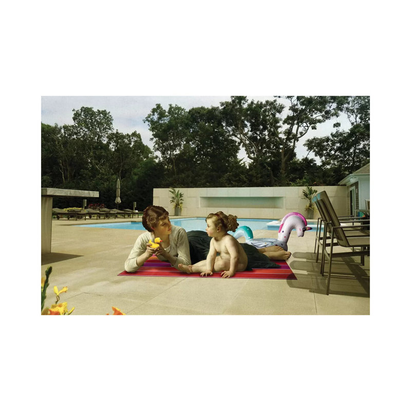 Pool by José Luis Guerrero - Wrapped Canvas Print, 101.6 cm H x 66.04 cm W x 1.91 cm D