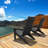 Allurine Foldable Outdoor Adirondack Chair-2088035553