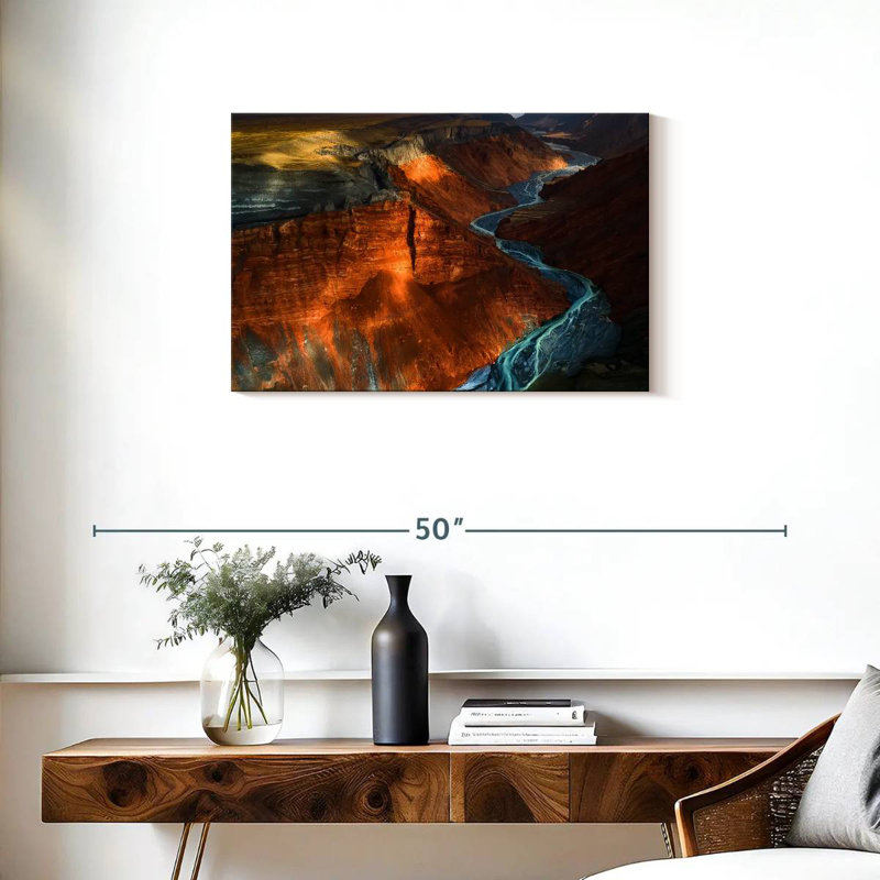 Grand Canyon d'Alvord Red Mountain, H 20 po x l 30 po