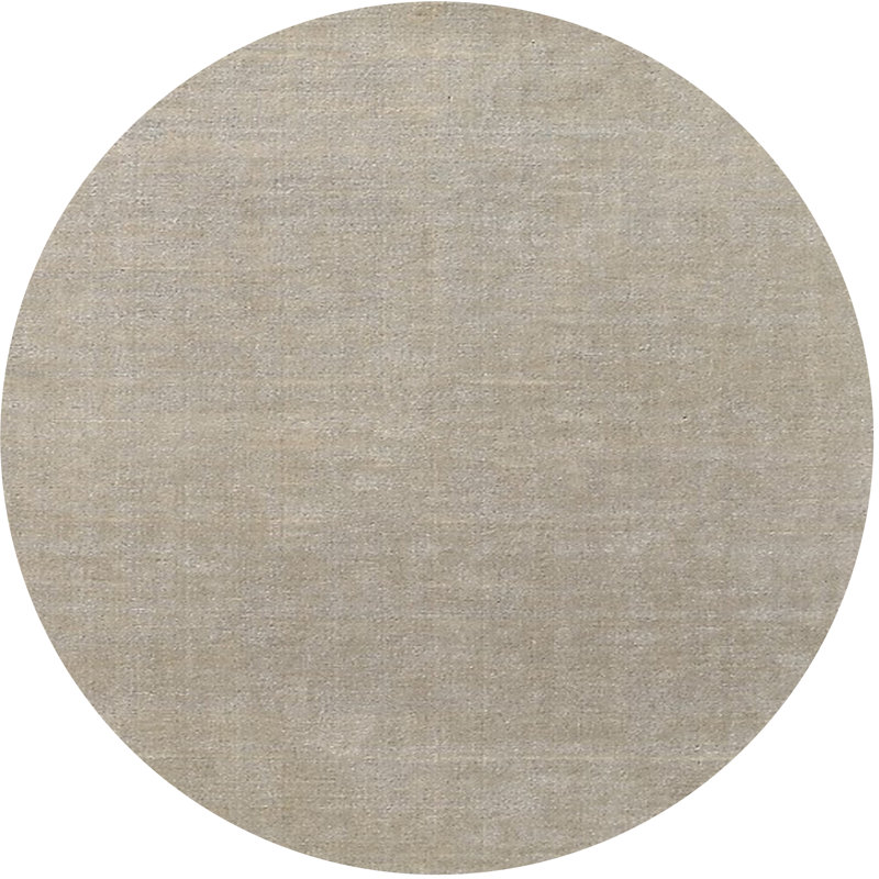 Tapis beige Devinn, Rond 4 pi