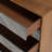 Sisemore Mid-century Walnut & Grey Chest