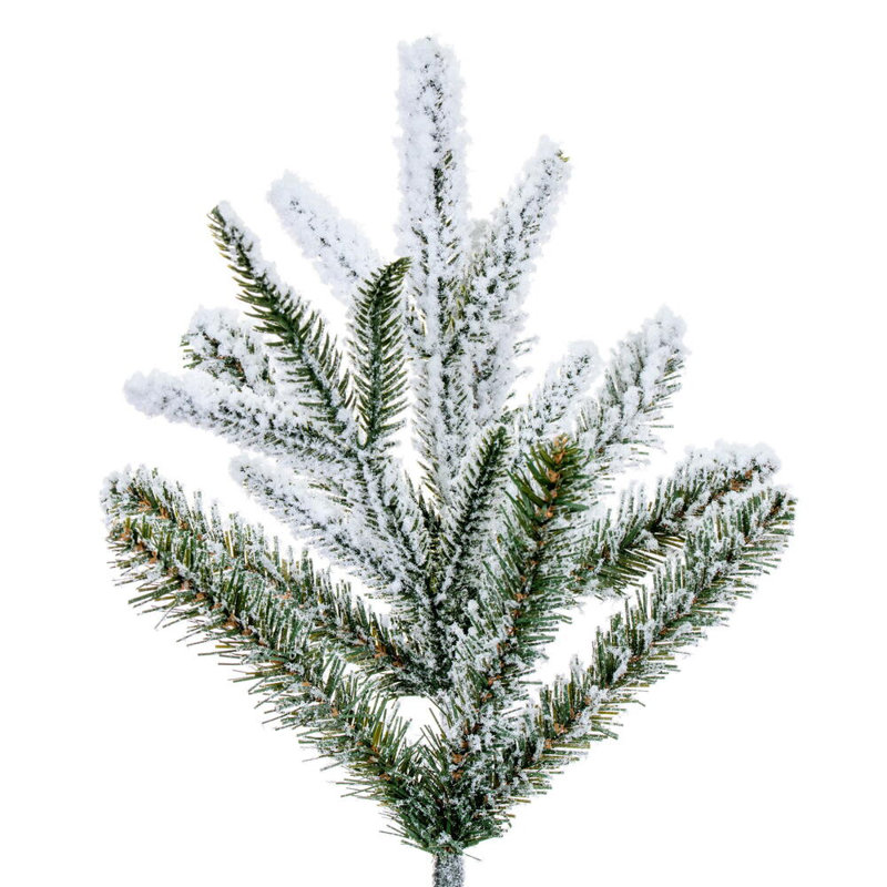 The Holiday Aisle® Tacoma Fraser givré 44 po 3662Tips, 7.5'