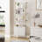 Tesse Unfinished Ladder Storage Bookcase-866788789
