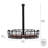 Pfaltzgraff Anvil Cage Iron and Mango Wood Condiment Caddy