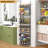 Wall Spice Rack with Adjustable Racks