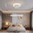22" Modern Flush Mount Ceiling Fan with Light, Low Profile with Remote & App Control for Bedroom Living Room Kitchen-629490187