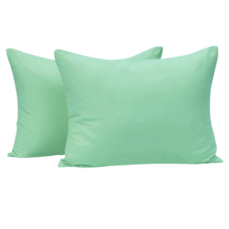 Taies d'oreiller pour tout-petits à fermeture à glissière, taies d'oreiller de voyage 100% microfibre brossée, 13 x 18 pouces - NTBAY